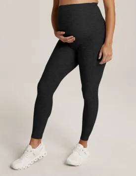 Spacedye Love the Bump Maternity Pocket Midi Legging