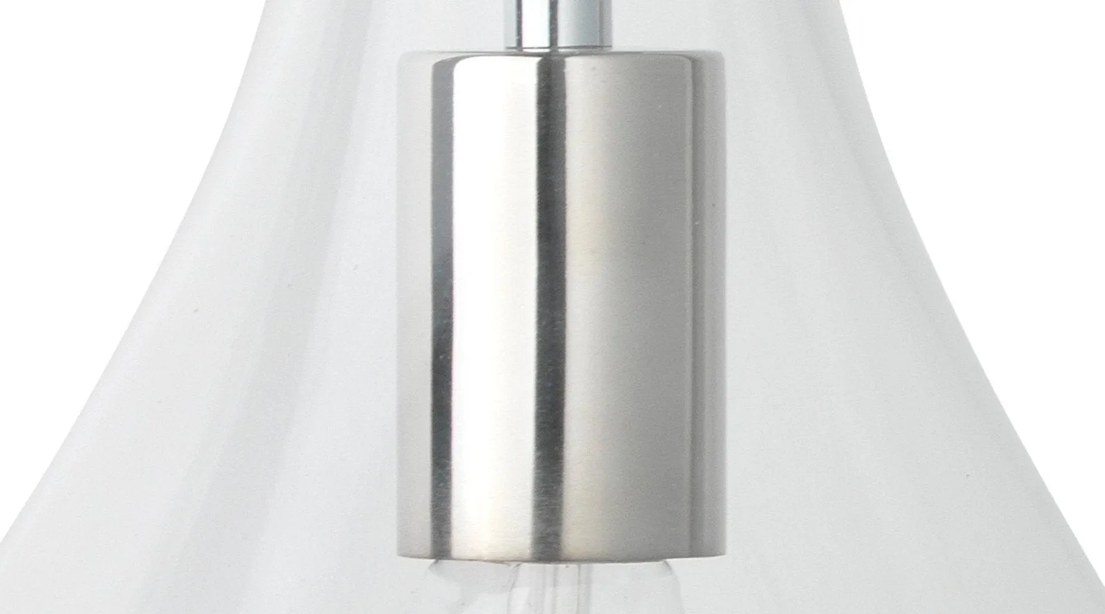 Tear Drop Hanging Wall Sconce - Nickel