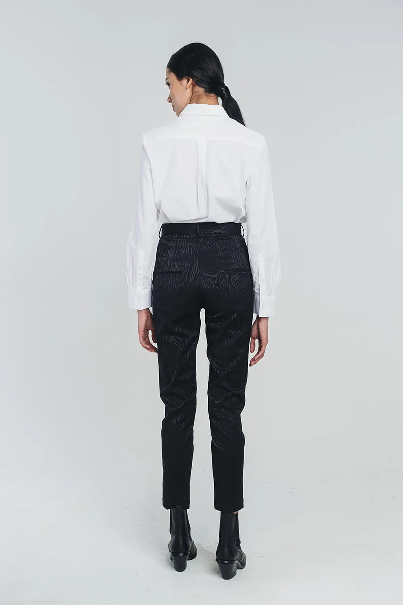 TUNDRA cotton poplin shirt in white