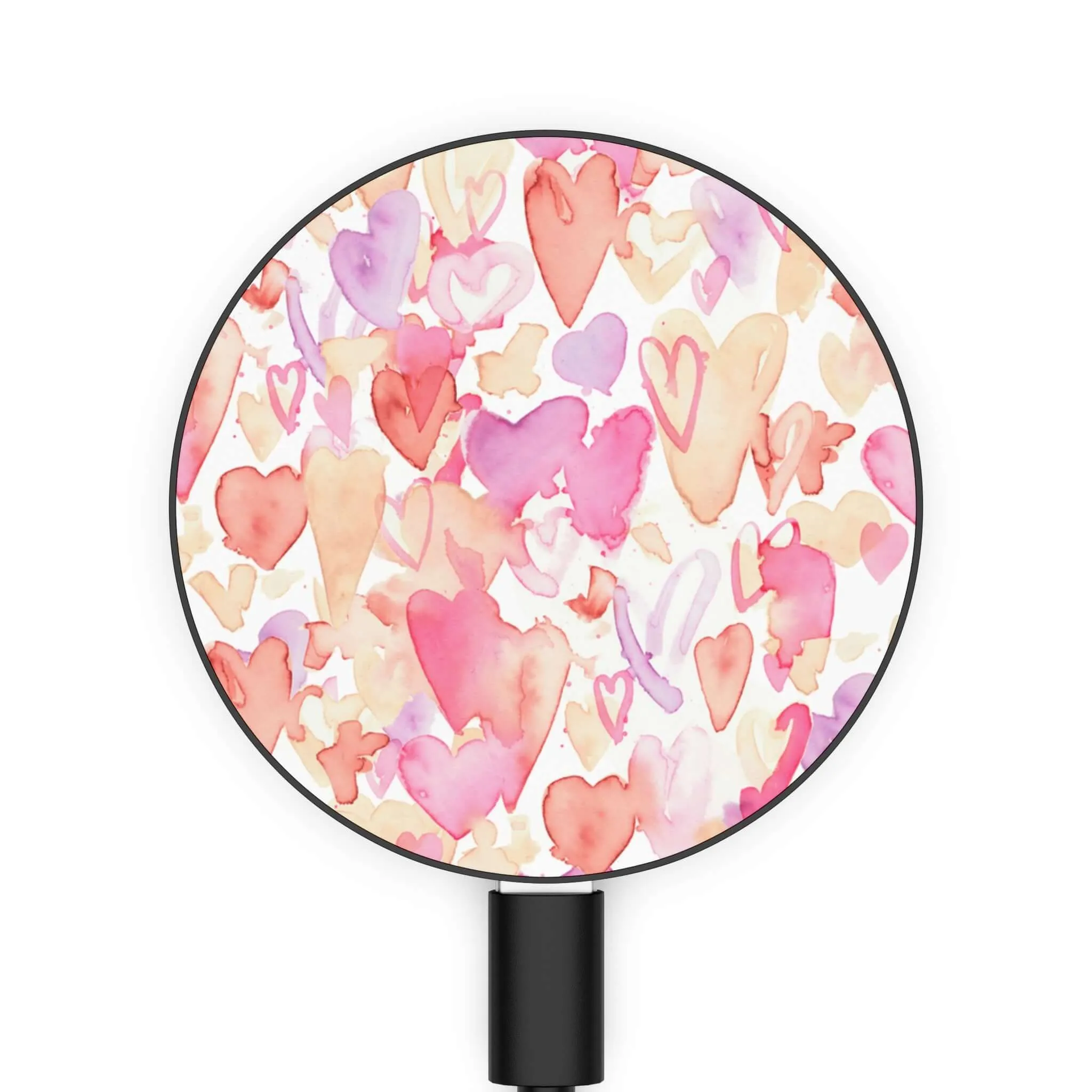 Watercolor Hearts | Wireless Charger